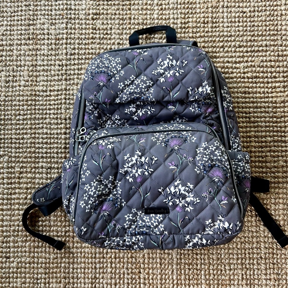 Vera Bradley Baby Bag Backpack in Dandelion Wishes